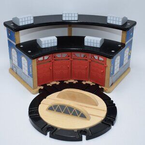 Imaginarium Wooden Train Railway Toys R Us Roundhouse Shed Thomas & Friends